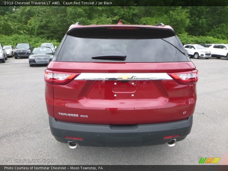 Cajun Red Tintcoat / Jet Black 2019 Chevrolet Traverse LT AWD