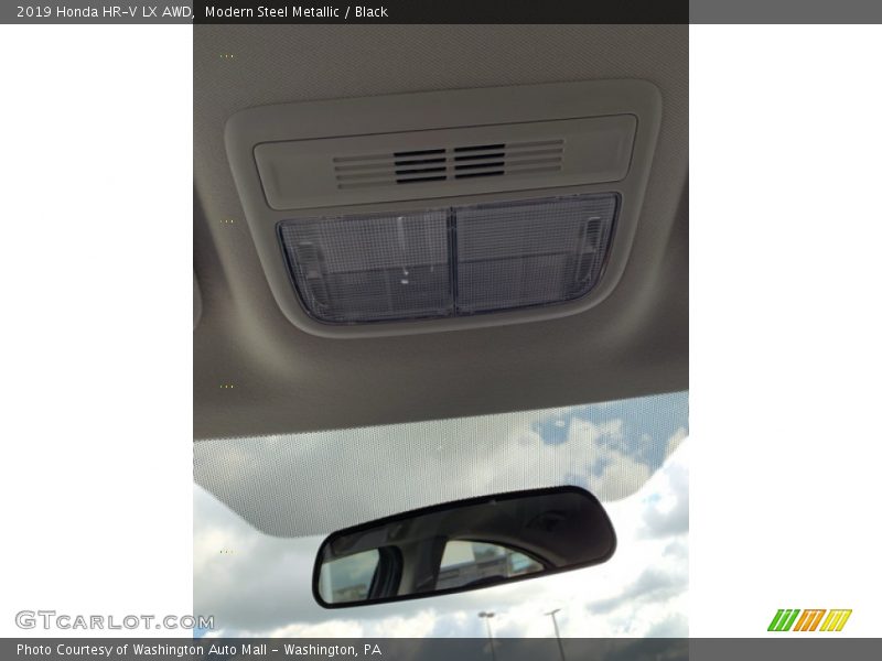 Modern Steel Metallic / Black 2019 Honda HR-V LX AWD