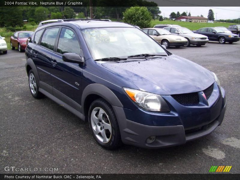 Neptune Blue / Graphite 2004 Pontiac Vibe