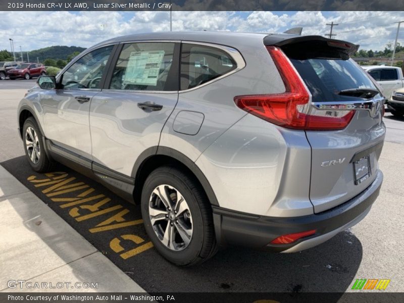 Lunar Silver Metallic / Gray 2019 Honda CR-V LX AWD