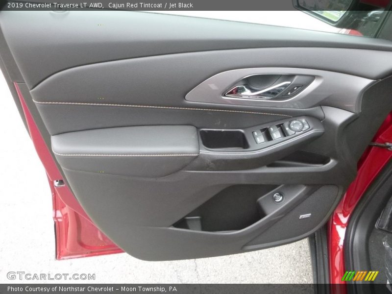 Cajun Red Tintcoat / Jet Black 2019 Chevrolet Traverse LT AWD