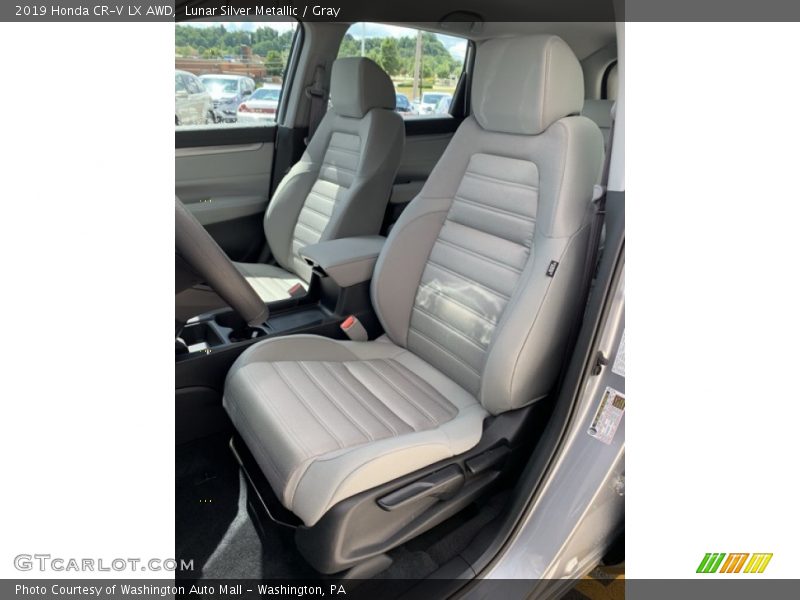 Lunar Silver Metallic / Gray 2019 Honda CR-V LX AWD