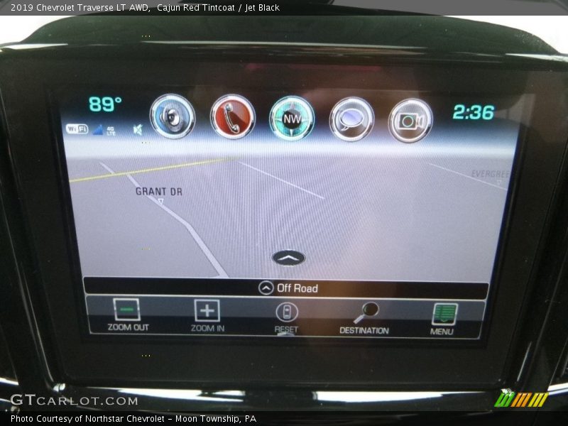 Cajun Red Tintcoat / Jet Black 2019 Chevrolet Traverse LT AWD