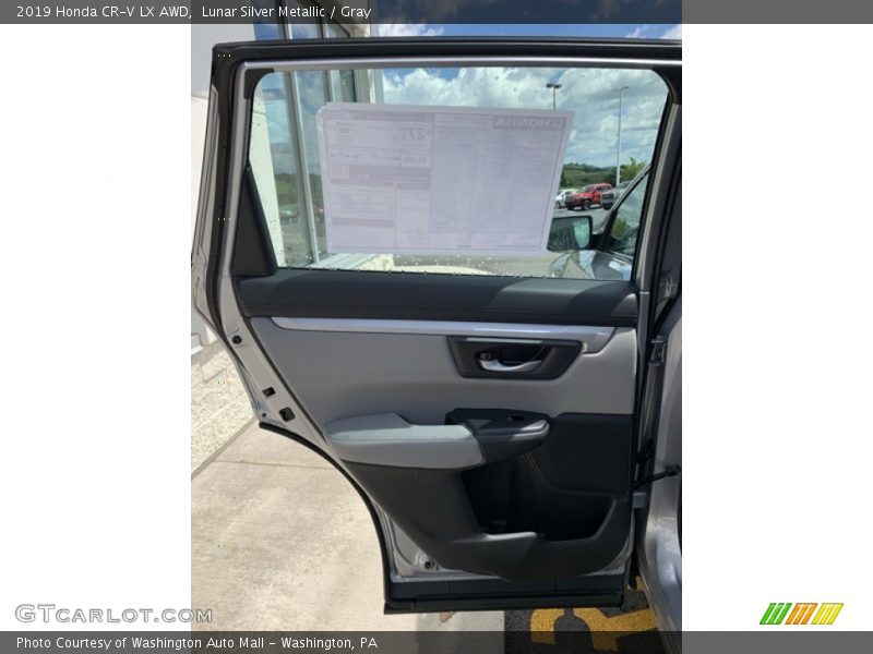 Lunar Silver Metallic / Gray 2019 Honda CR-V LX AWD