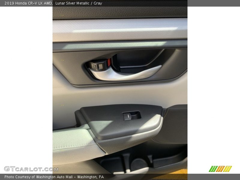Lunar Silver Metallic / Gray 2019 Honda CR-V LX AWD