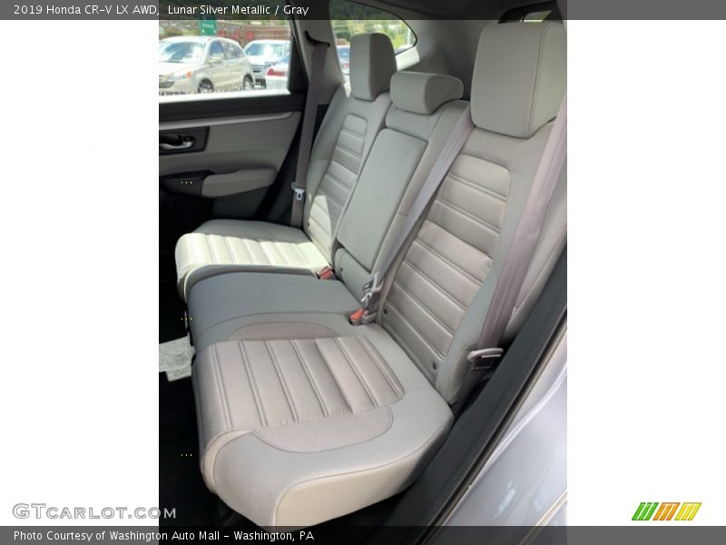 Lunar Silver Metallic / Gray 2019 Honda CR-V LX AWD