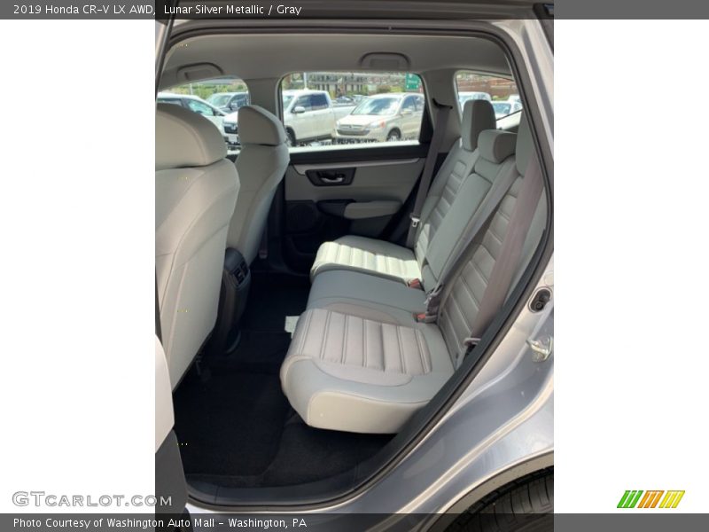 Lunar Silver Metallic / Gray 2019 Honda CR-V LX AWD