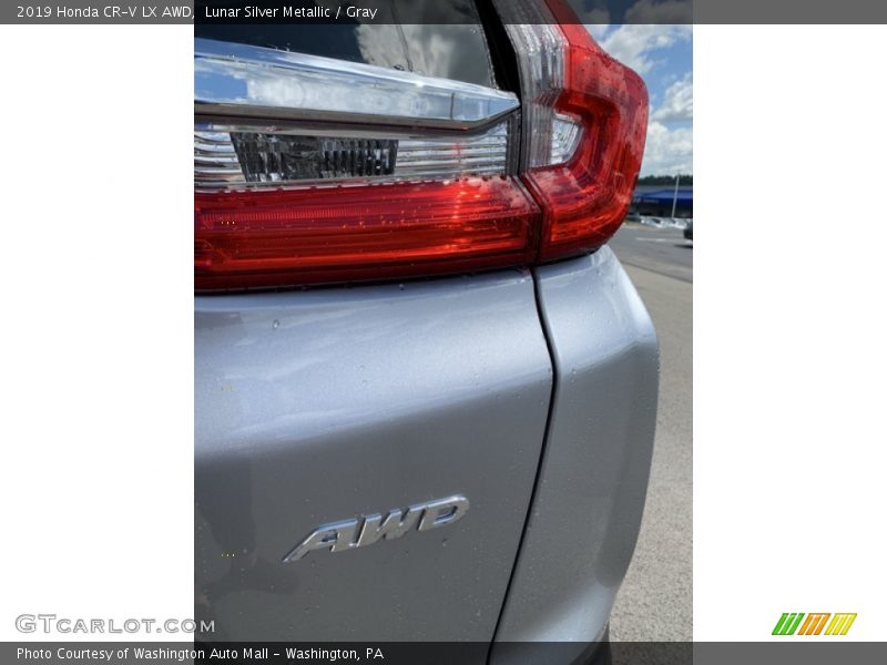 Lunar Silver Metallic / Gray 2019 Honda CR-V LX AWD