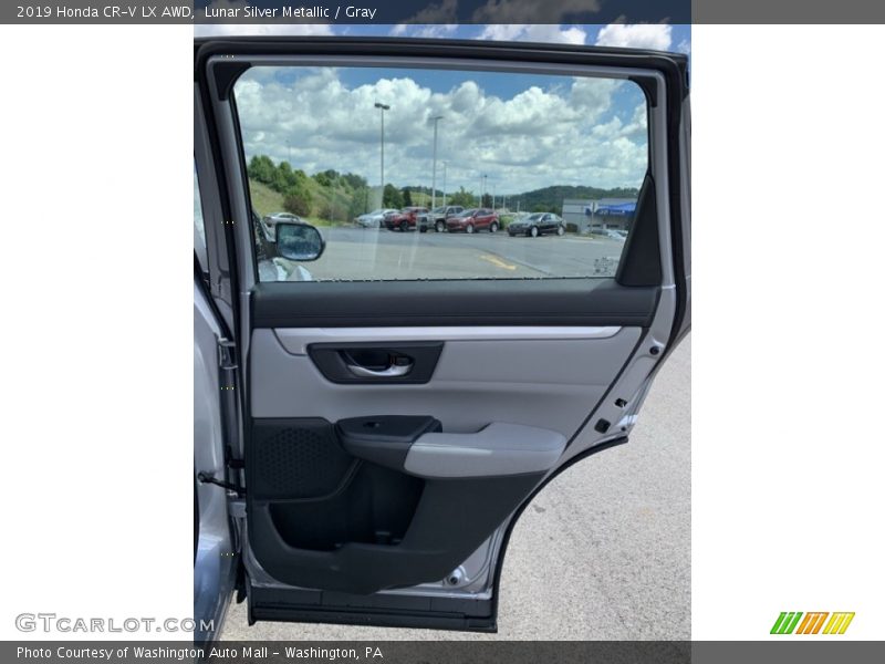 Lunar Silver Metallic / Gray 2019 Honda CR-V LX AWD