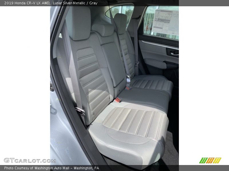Lunar Silver Metallic / Gray 2019 Honda CR-V LX AWD