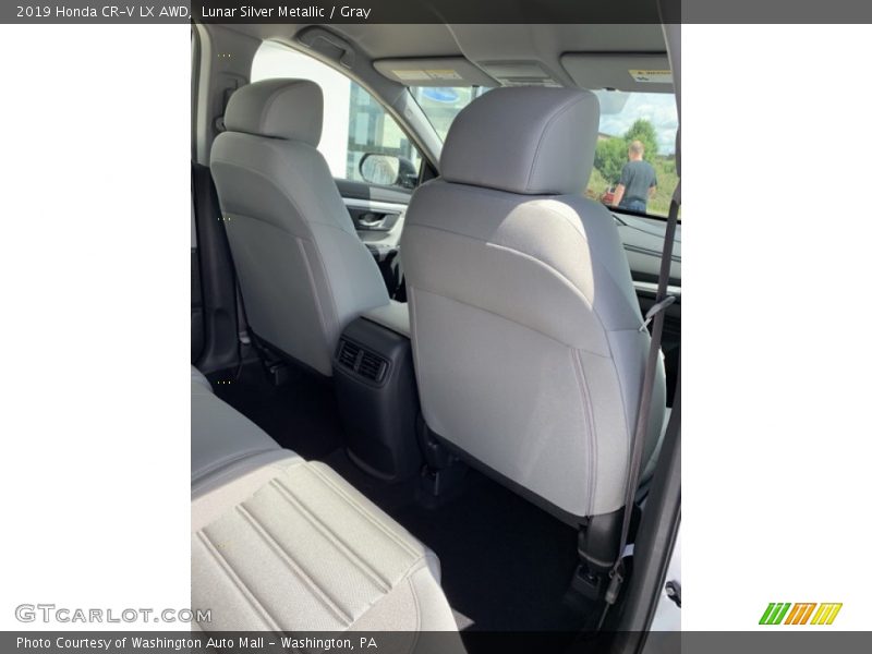 Lunar Silver Metallic / Gray 2019 Honda CR-V LX AWD