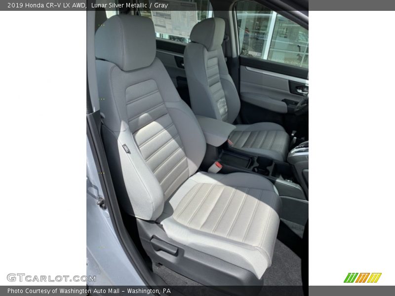 Lunar Silver Metallic / Gray 2019 Honda CR-V LX AWD