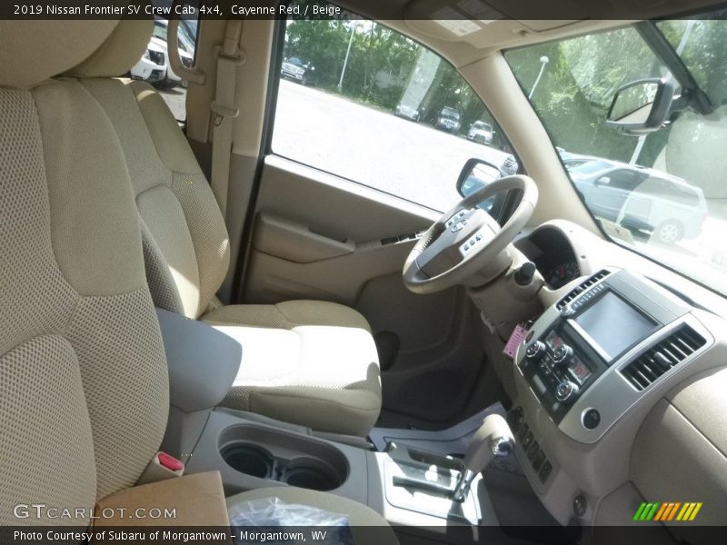 Cayenne Red / Beige 2019 Nissan Frontier SV Crew Cab 4x4