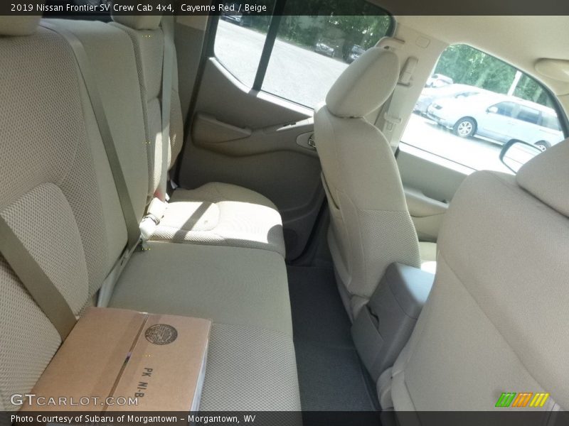 Cayenne Red / Beige 2019 Nissan Frontier SV Crew Cab 4x4