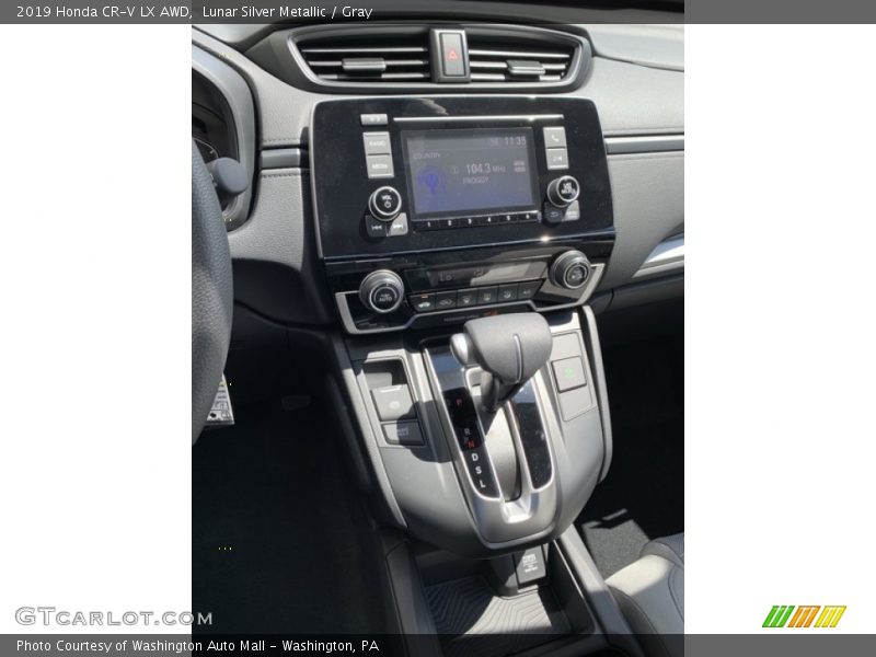 Lunar Silver Metallic / Gray 2019 Honda CR-V LX AWD