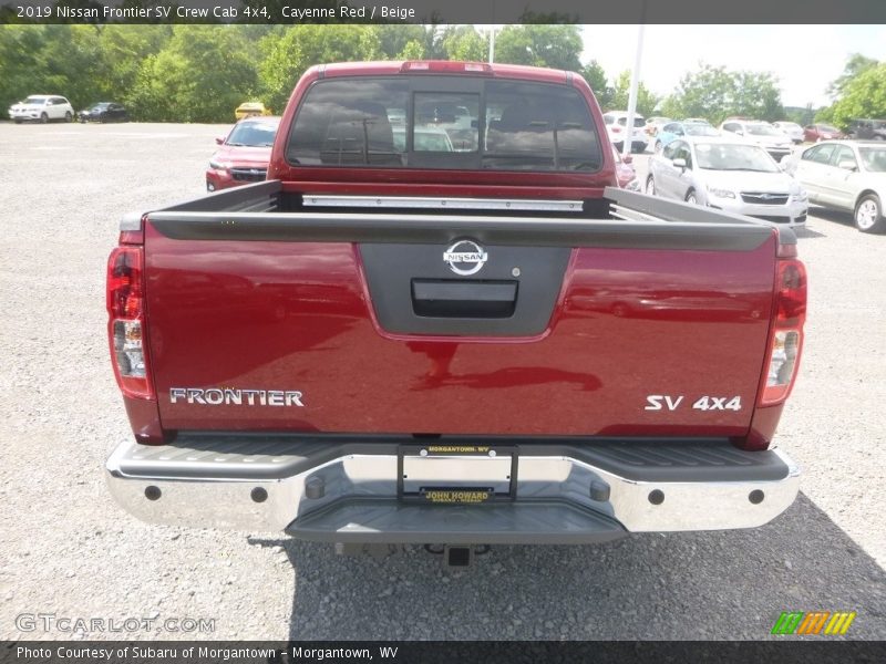 Cayenne Red / Beige 2019 Nissan Frontier SV Crew Cab 4x4