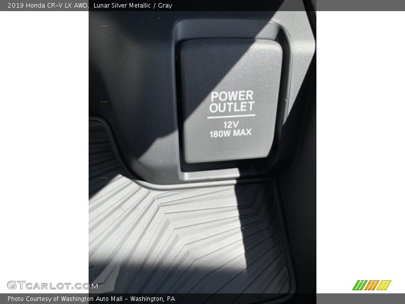 Lunar Silver Metallic / Gray 2019 Honda CR-V LX AWD