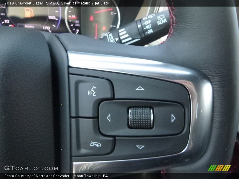 Silver Ice Metallic / Jet Black 2019 Chevrolet Blazer RS AWD