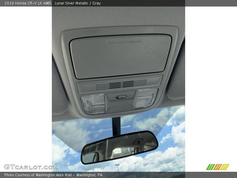 Lunar Silver Metallic / Gray 2019 Honda CR-V LX AWD