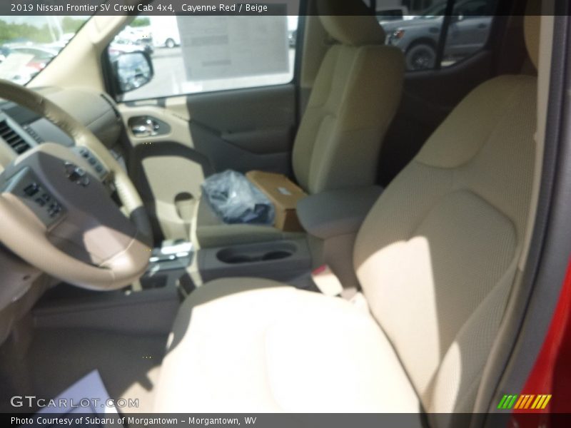 Cayenne Red / Beige 2019 Nissan Frontier SV Crew Cab 4x4
