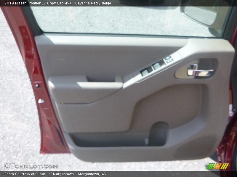Cayenne Red / Beige 2019 Nissan Frontier SV Crew Cab 4x4