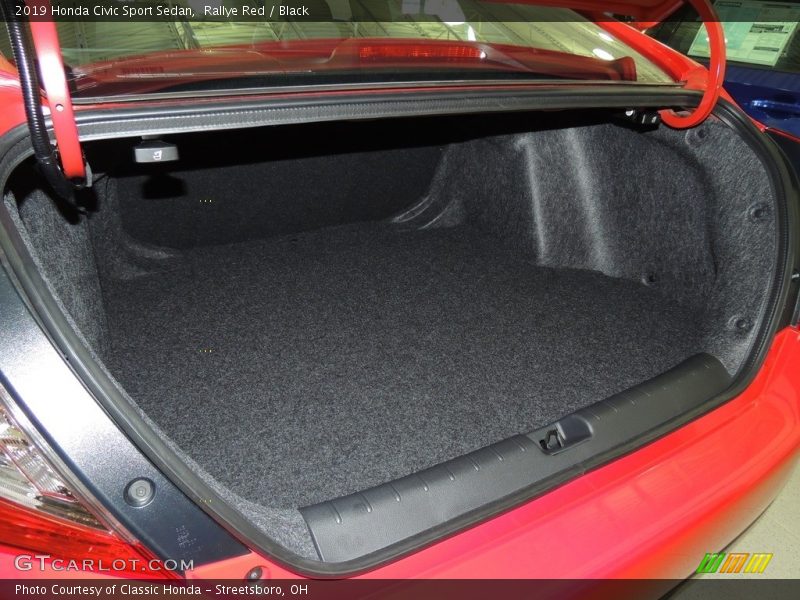 Rallye Red / Black 2019 Honda Civic Sport Sedan