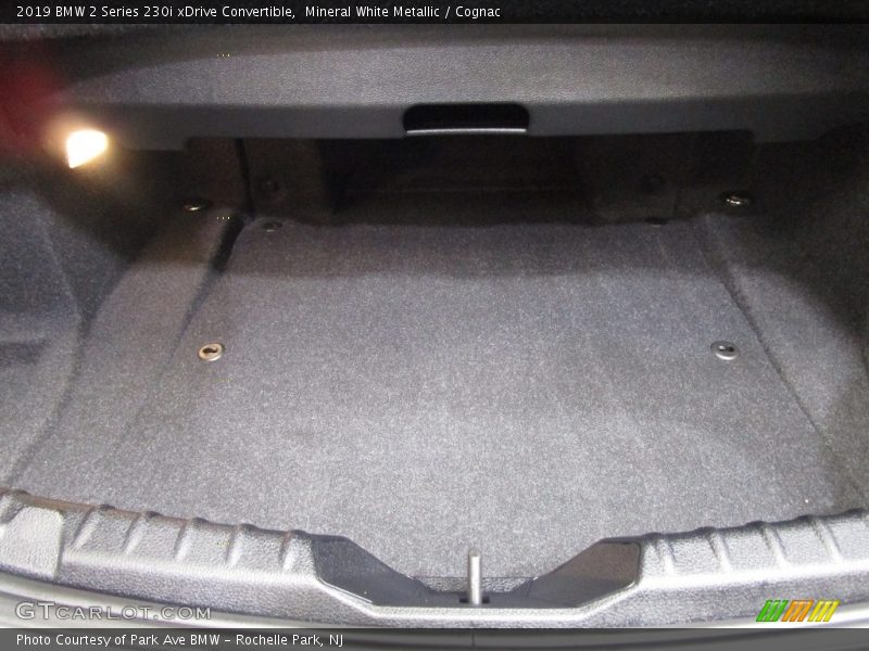 Mineral White Metallic / Cognac 2019 BMW 2 Series 230i xDrive Convertible