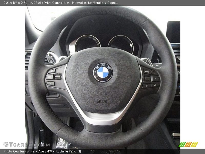 Mineral White Metallic / Cognac 2019 BMW 2 Series 230i xDrive Convertible