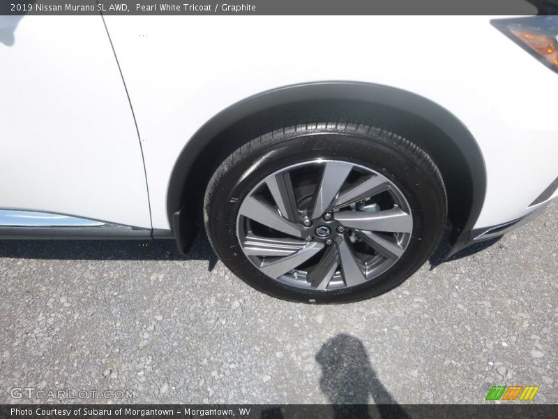Pearl White Tricoat / Graphite 2019 Nissan Murano SL AWD