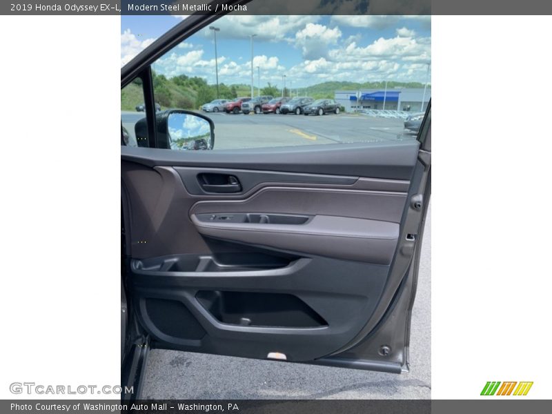 Modern Steel Metallic / Mocha 2019 Honda Odyssey EX-L