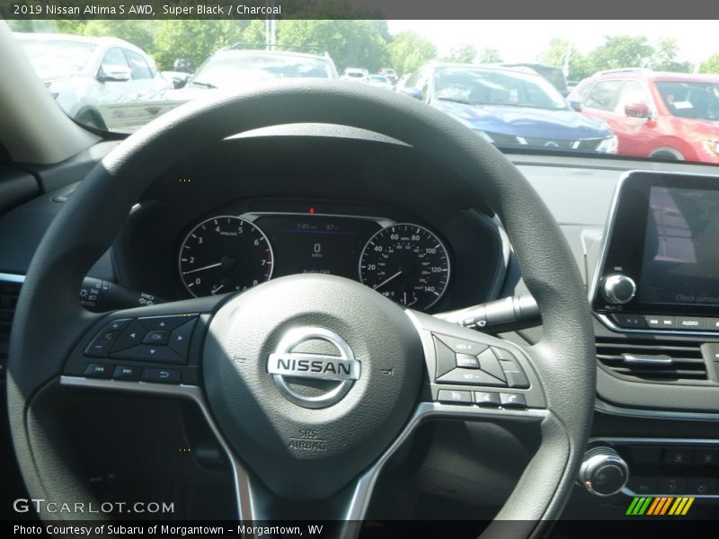 Super Black / Charcoal 2019 Nissan Altima S AWD