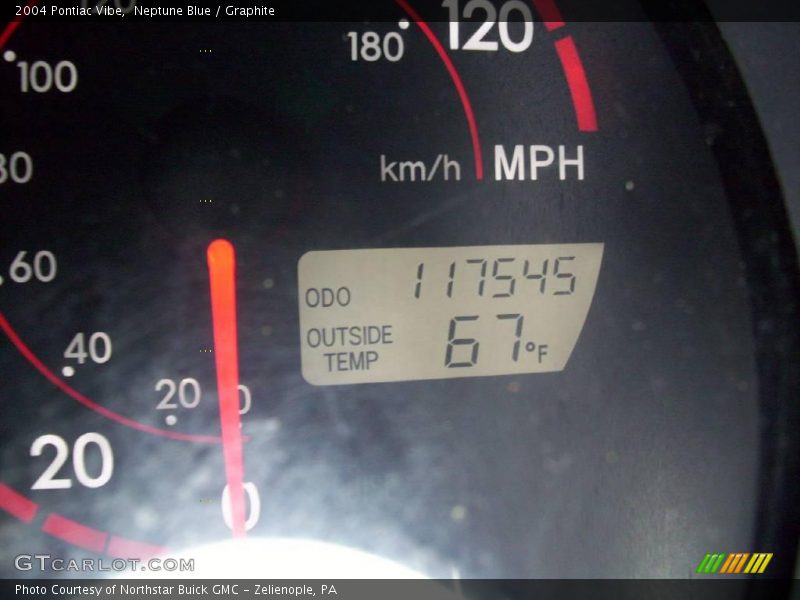 Neptune Blue / Graphite 2004 Pontiac Vibe
