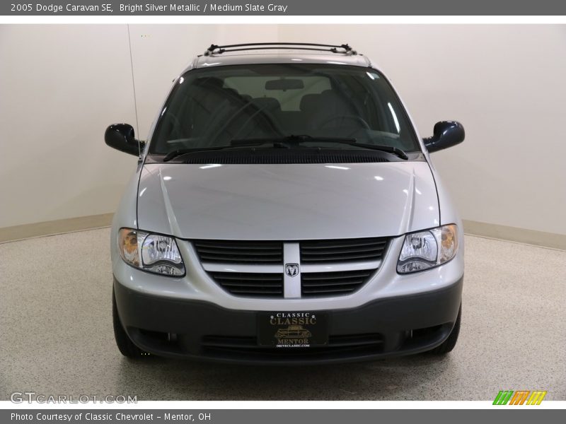 Bright Silver Metallic / Medium Slate Gray 2005 Dodge Caravan SE