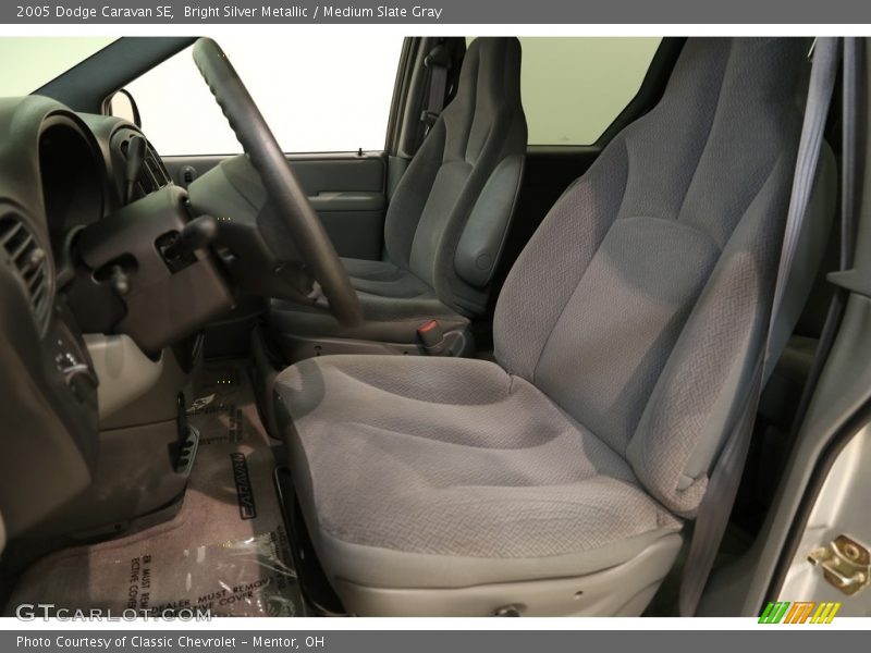 Bright Silver Metallic / Medium Slate Gray 2005 Dodge Caravan SE