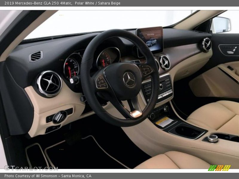 Polar White / Sahara Beige 2019 Mercedes-Benz GLA 250 4Matic