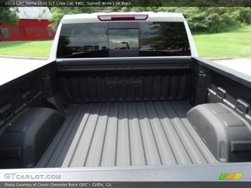 Summit White / Jet Black 2019 GMC Sierra 1500 SLT Crew Cab 4WD