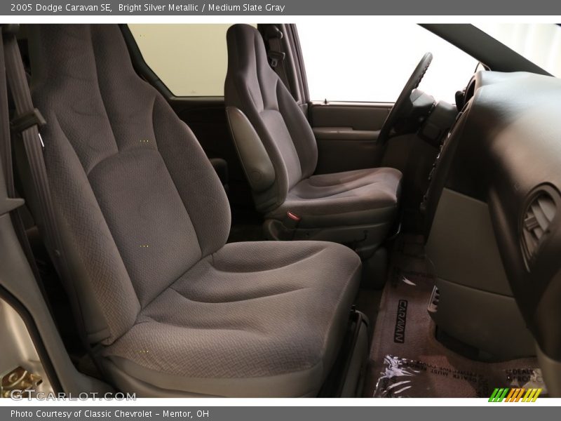 Bright Silver Metallic / Medium Slate Gray 2005 Dodge Caravan SE