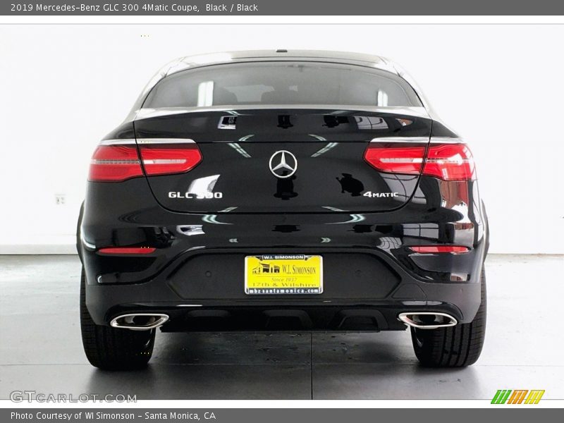 Black / Black 2019 Mercedes-Benz GLC 300 4Matic Coupe