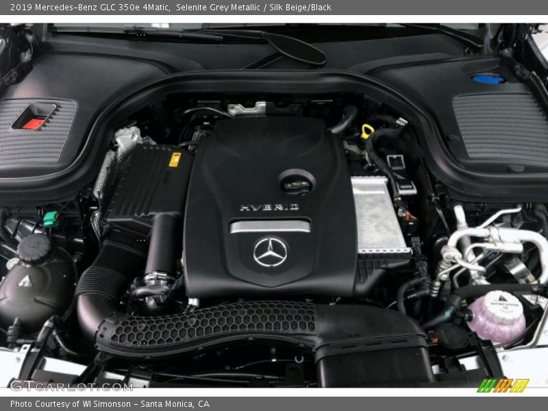 Selenite Grey Metallic / Silk Beige/Black 2019 Mercedes-Benz GLC 350e 4Matic