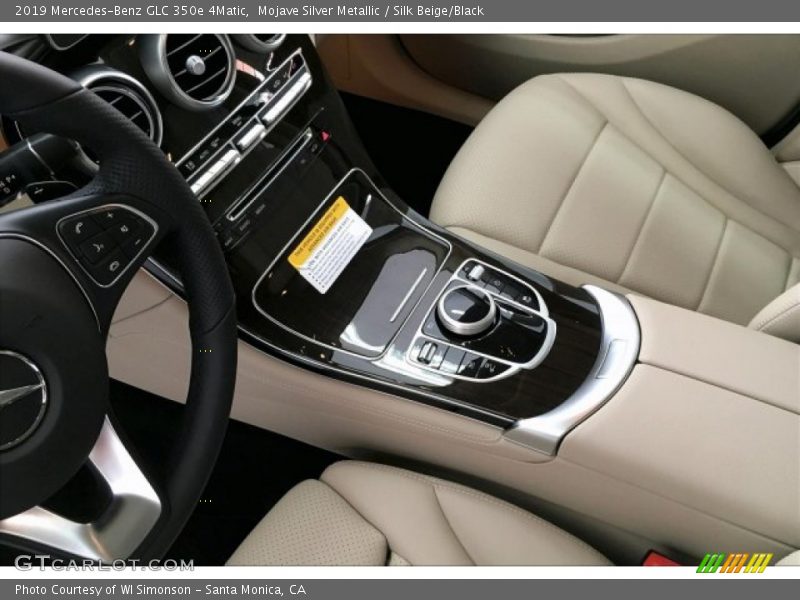 Mojave Silver Metallic / Silk Beige/Black 2019 Mercedes-Benz GLC 350e 4Matic