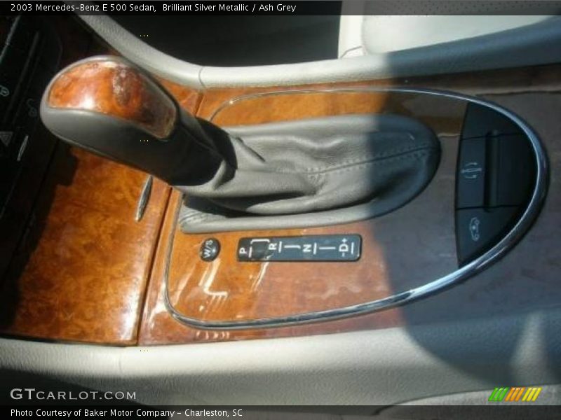Brilliant Silver Metallic / Ash Grey 2003 Mercedes-Benz E 500 Sedan