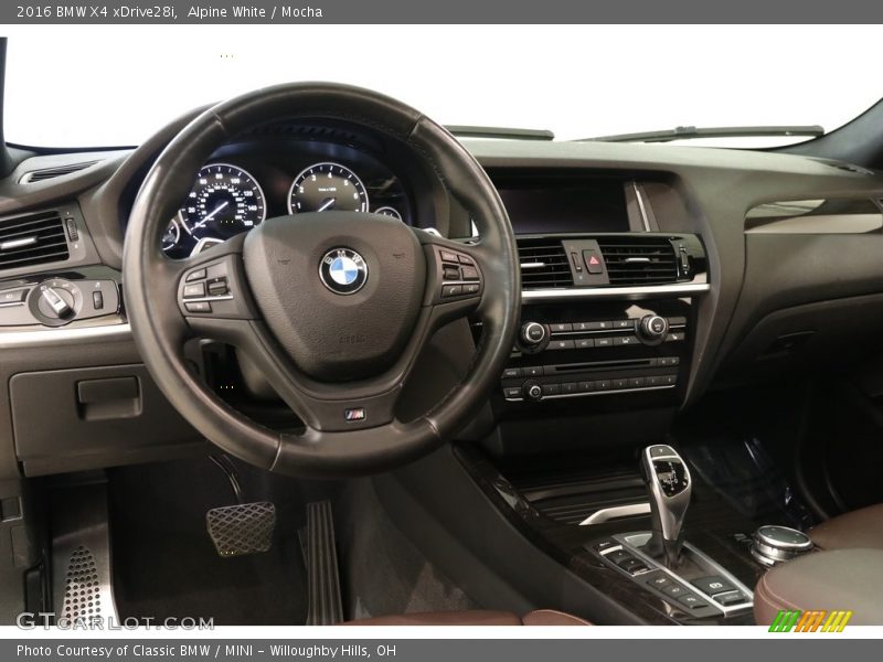 Alpine White / Mocha 2016 BMW X4 xDrive28i