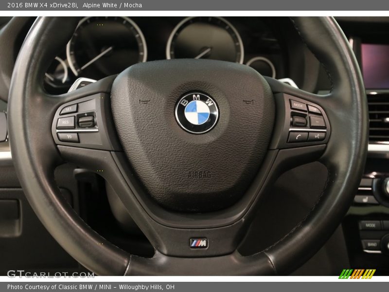 Alpine White / Mocha 2016 BMW X4 xDrive28i