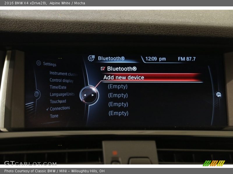 Alpine White / Mocha 2016 BMW X4 xDrive28i