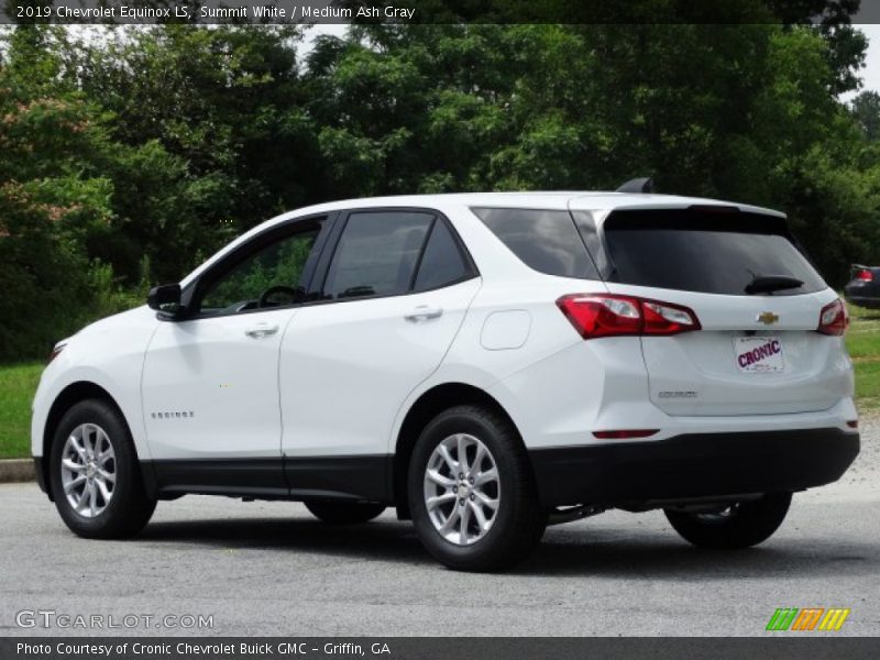Summit White / Medium Ash Gray 2019 Chevrolet Equinox LS