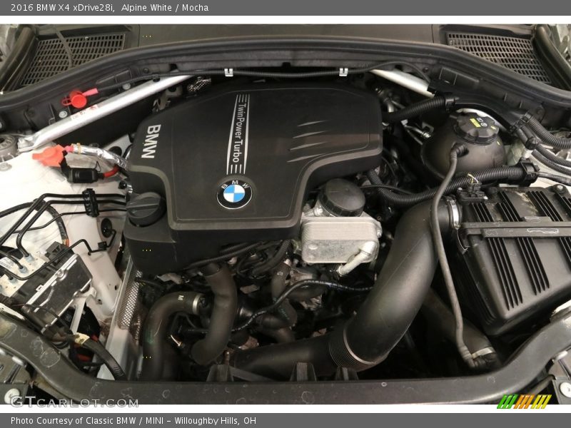 Alpine White / Mocha 2016 BMW X4 xDrive28i