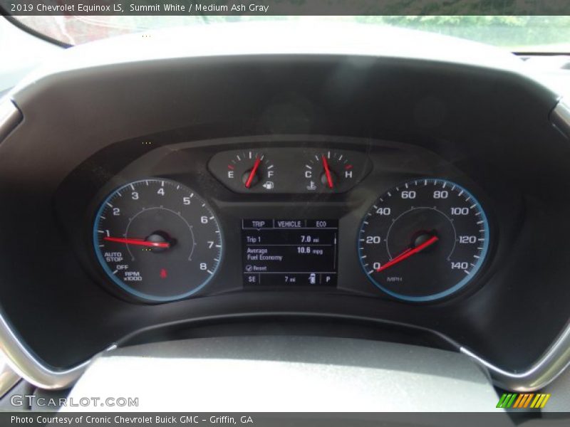 Summit White / Medium Ash Gray 2019 Chevrolet Equinox LS