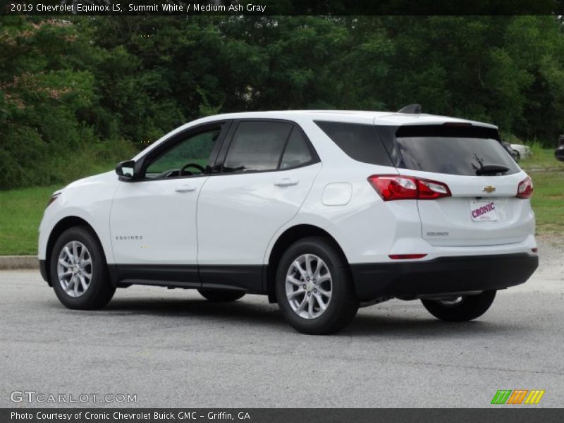 Summit White / Medium Ash Gray 2019 Chevrolet Equinox LS