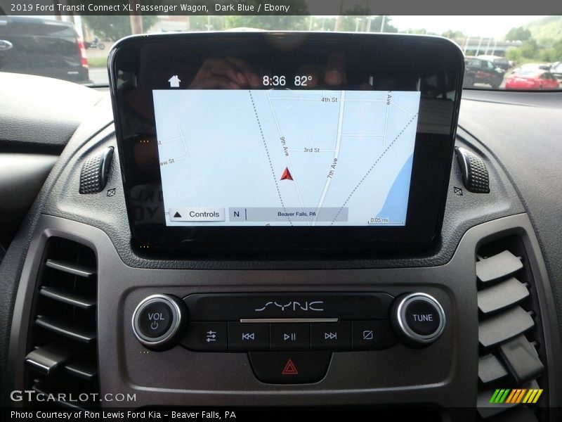 Navigation of 2019 Transit Connect XL Passenger Wagon