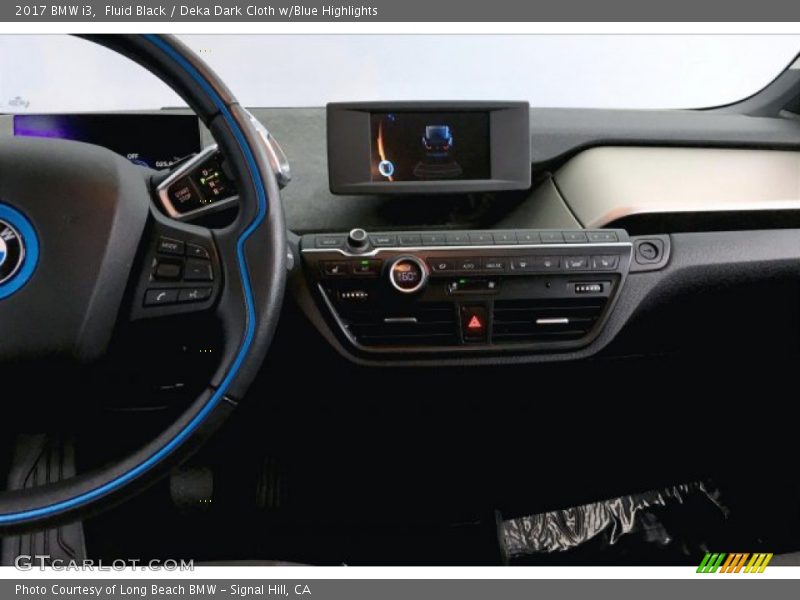 Fluid Black / Deka Dark Cloth w/Blue Highlights 2017 BMW i3